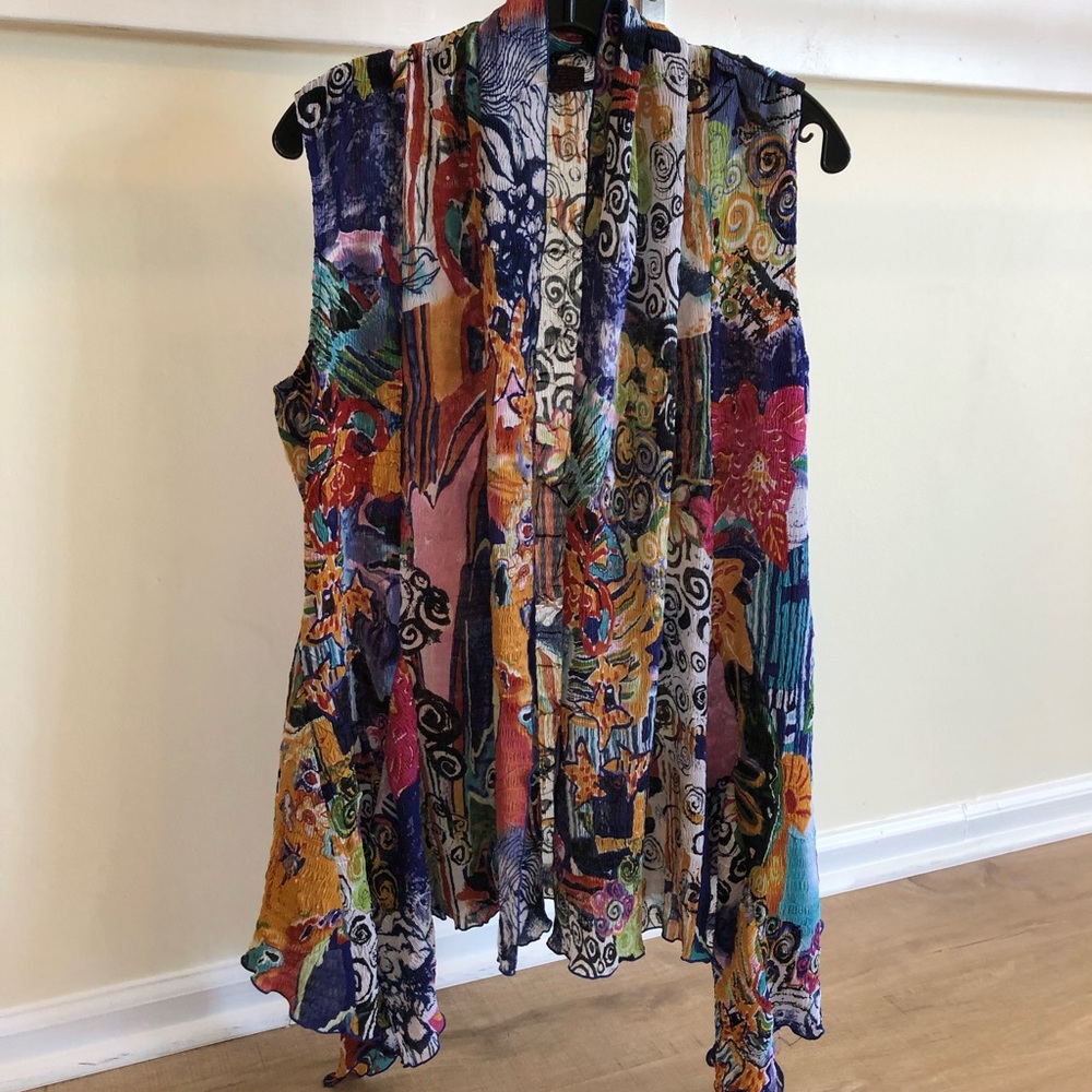 Beautiful Draped Shall/Vest